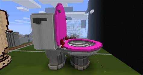 toilet minecraft|minecraft toilet schematic.